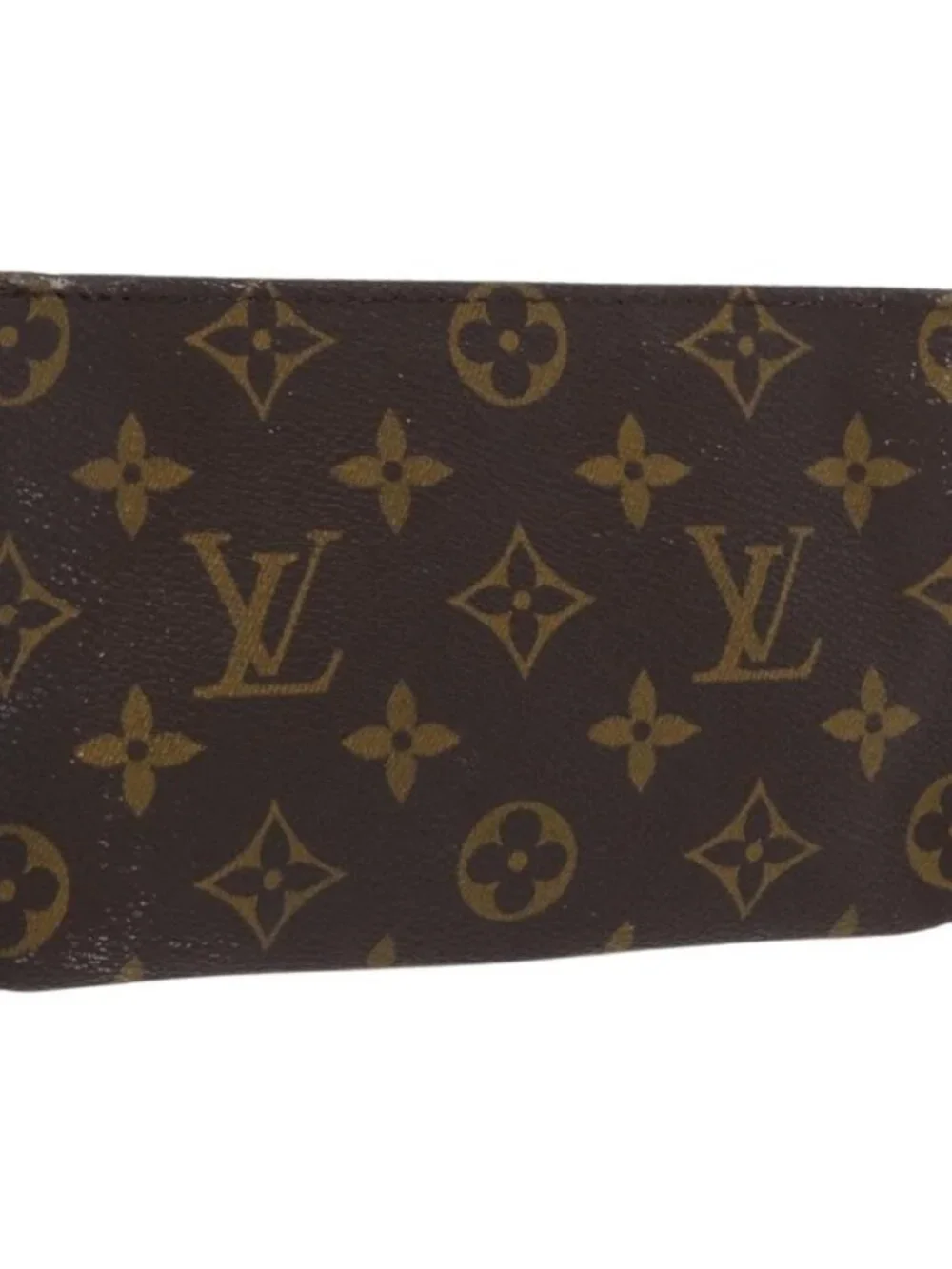 LOUIS VUITTON Monogram Bucket PM Accessory Pouch LV Auth 172498